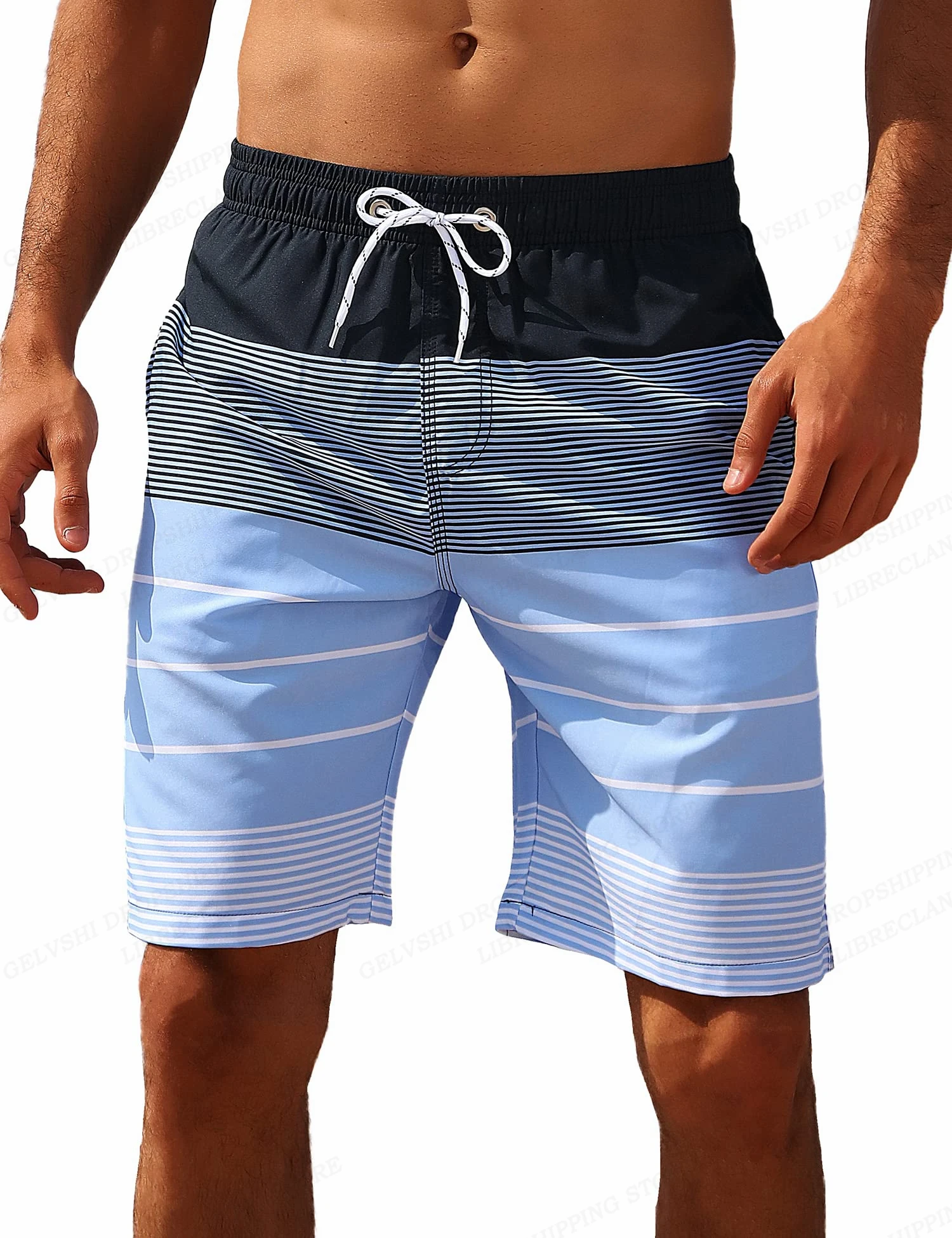 Men'S Formal Beach Wear - Swim TrunQuick Dry Board Shorts Bathing