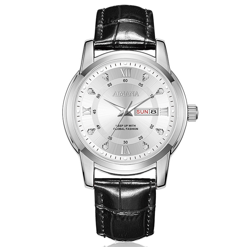 Men'S Formal Wear Watches - Elegant Leather Band Watch for Men
