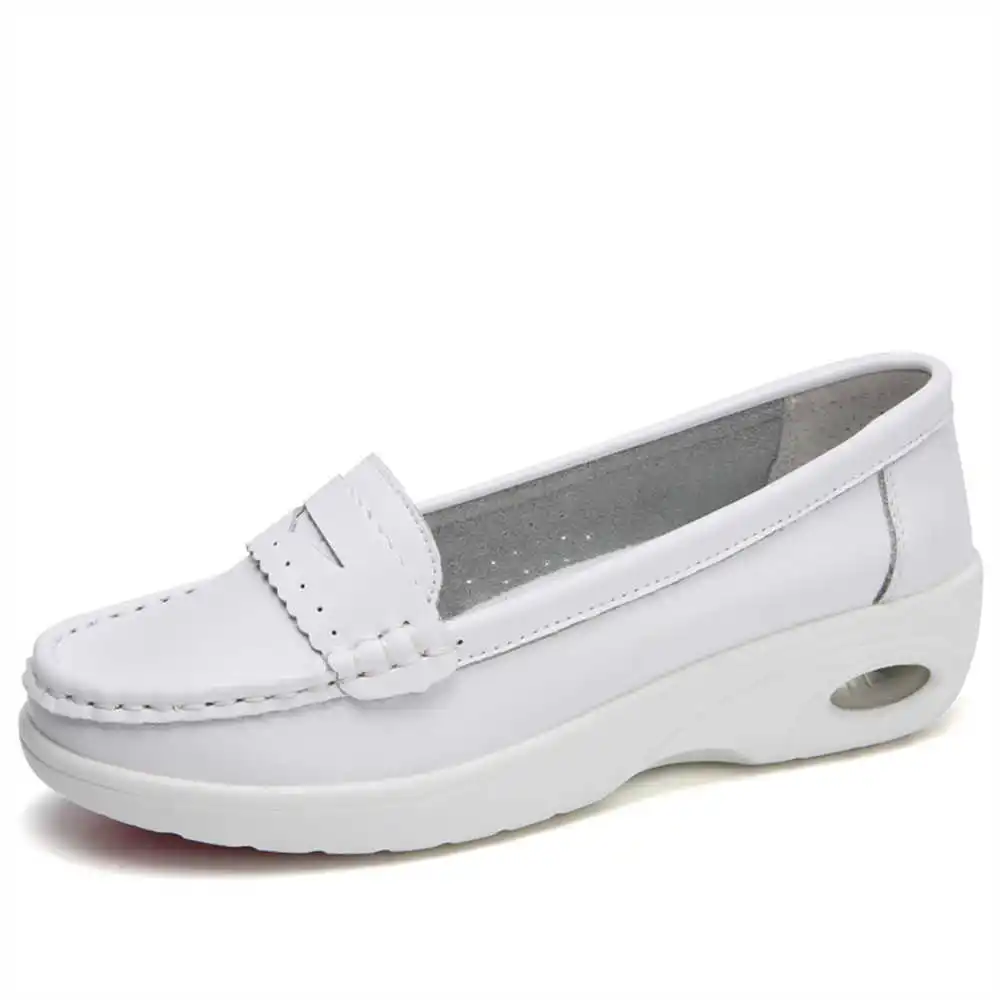 Thick Sole Slipon White Traine - Types Of Men'S Formal Wear のレビューと価格