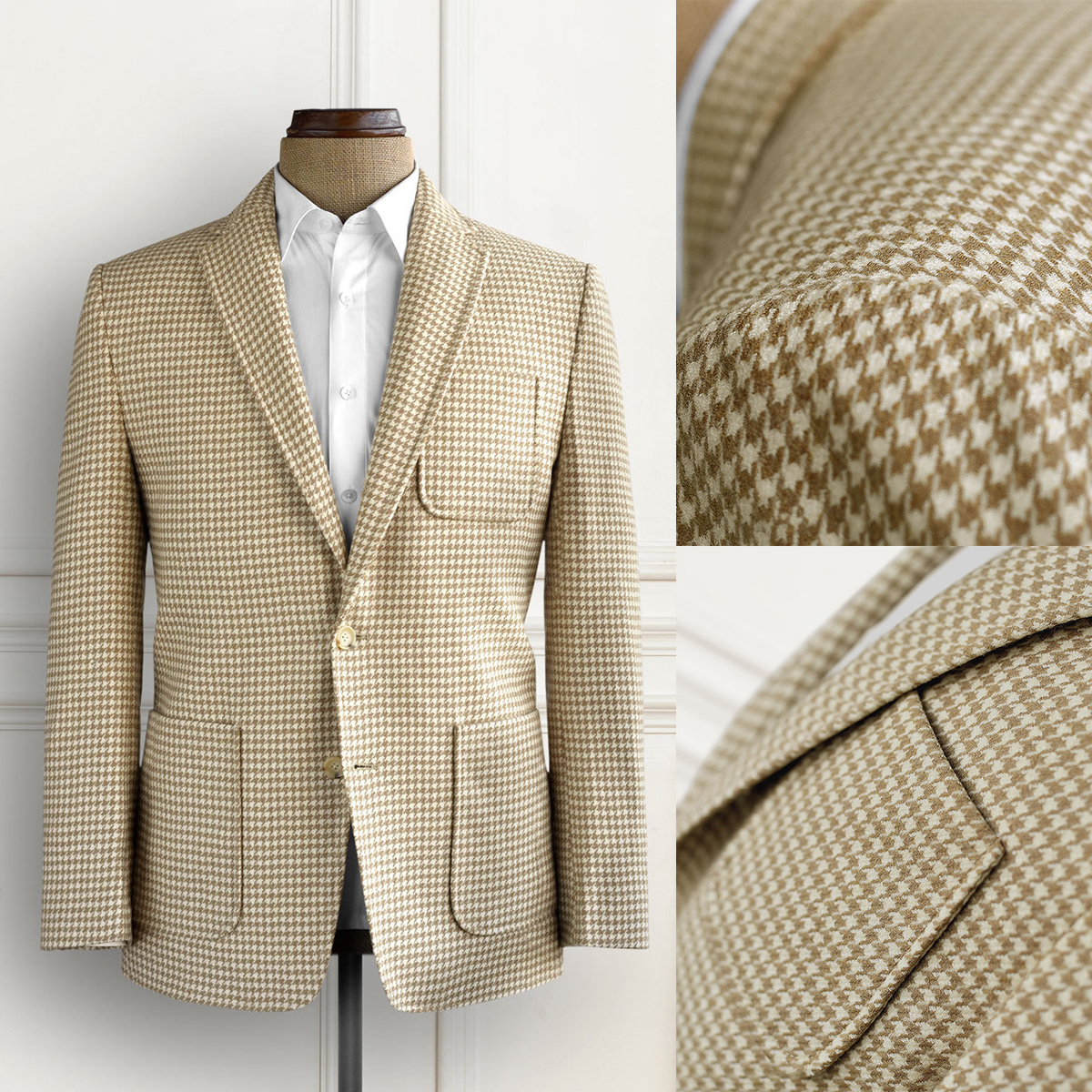 Winter Vintage Men Suits Singl - Men'S Vintage Formal Wear のレビューと価格