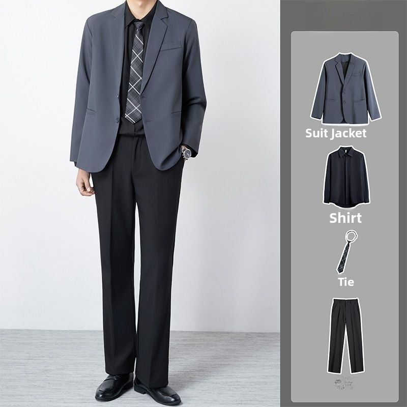 Men's Casual Business Suit Thr - Types Of Men'S Formal Wear のレビューと価格