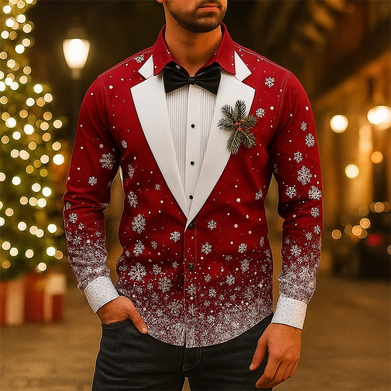 Christmas Snowflake Formal Man - Men'S Holiday Formal Wear のレビューと価格