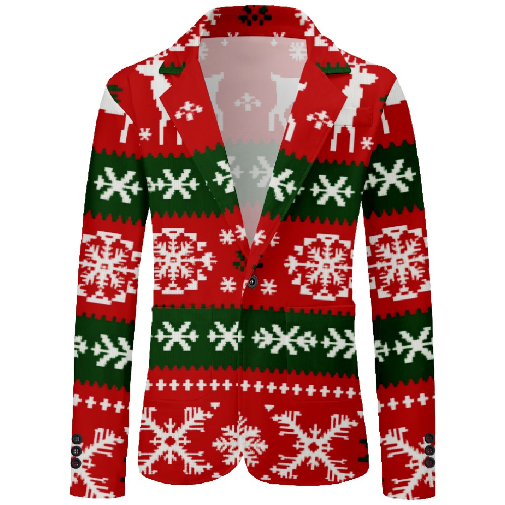Men's Festive Xmas Casual Blaz - Men'S Holiday Formal Wear のレビューと価格