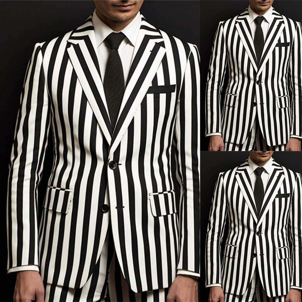 Spring Fashion Striped Men Pan - Men'S Holiday Formal Wear のレビューと価格