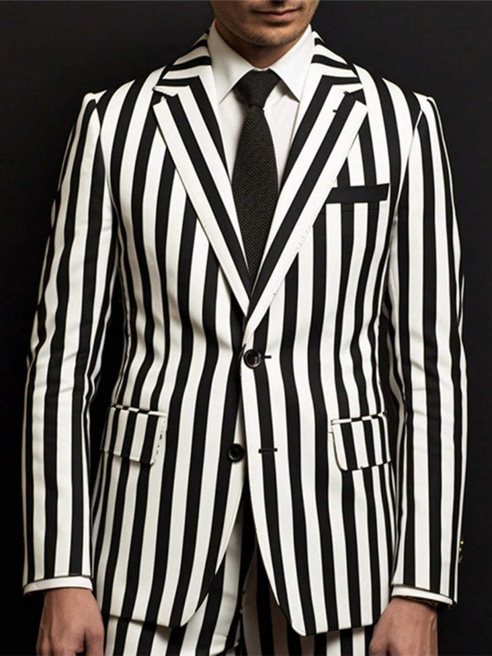 Spring Fashion Striped Men Pan - Men'S Holiday Formal Wear のレビューと価格