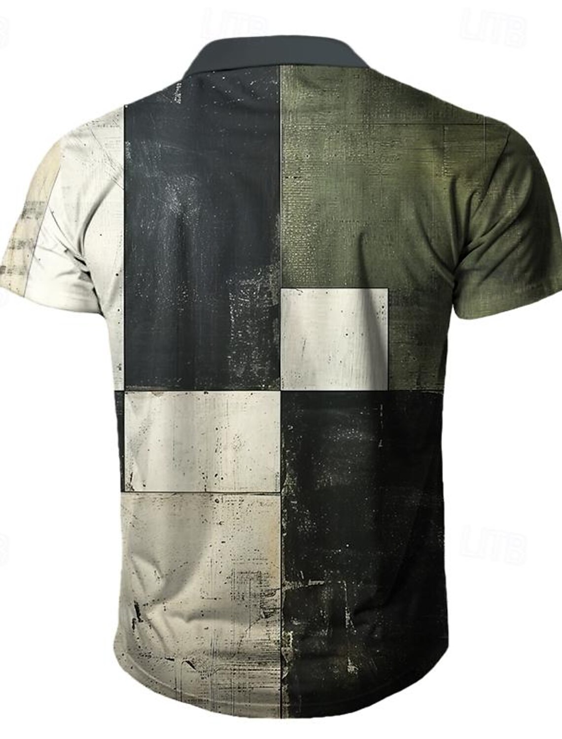 Men's Plaid Polo Shirts Golf S - Men'S Vintage Formal Wear のレビューと価格