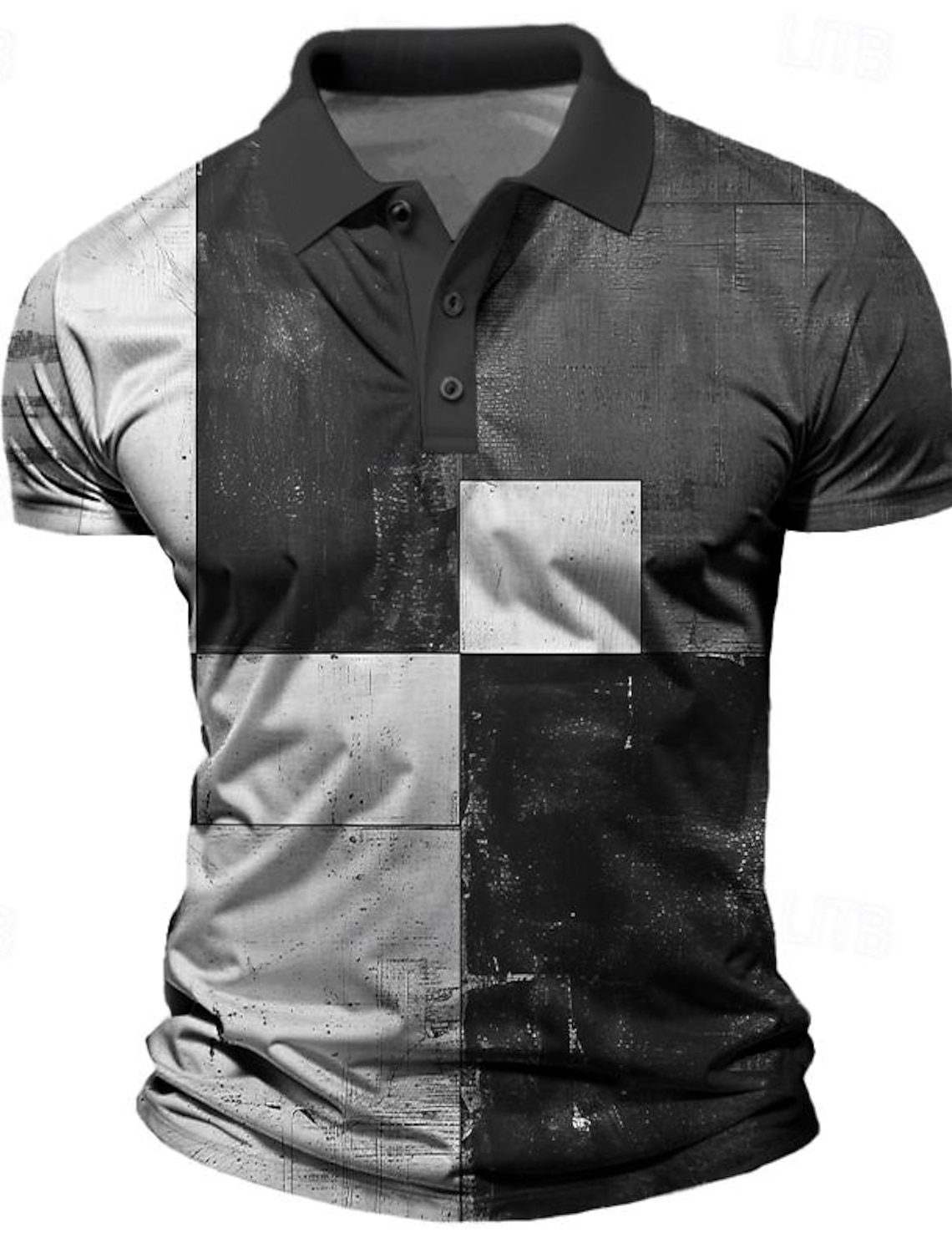 Men's Plaid Polo Shirts Golf S - Men'S Vintage Formal Wear のレビューと価格