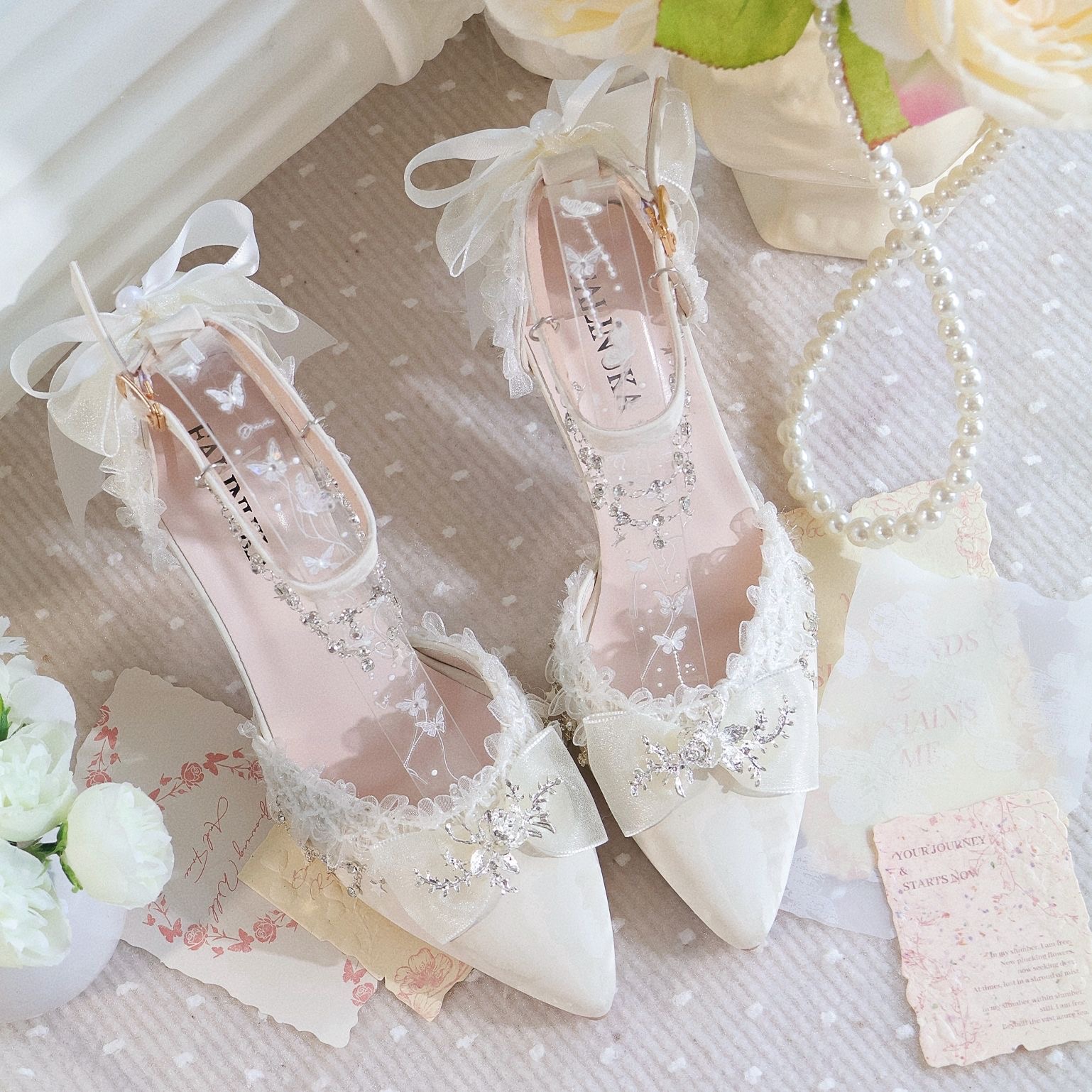 Lolita Female Shoes Heels Whit - Men Formal Wear Shoes のレビューと価格