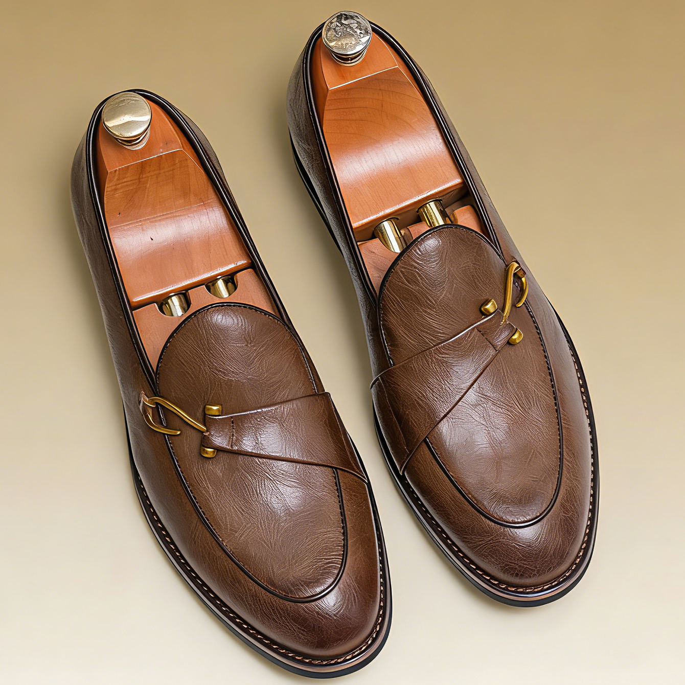 Classic Retro Dress Leather Sh - Men Formal Wear Shoes のレビューと価格