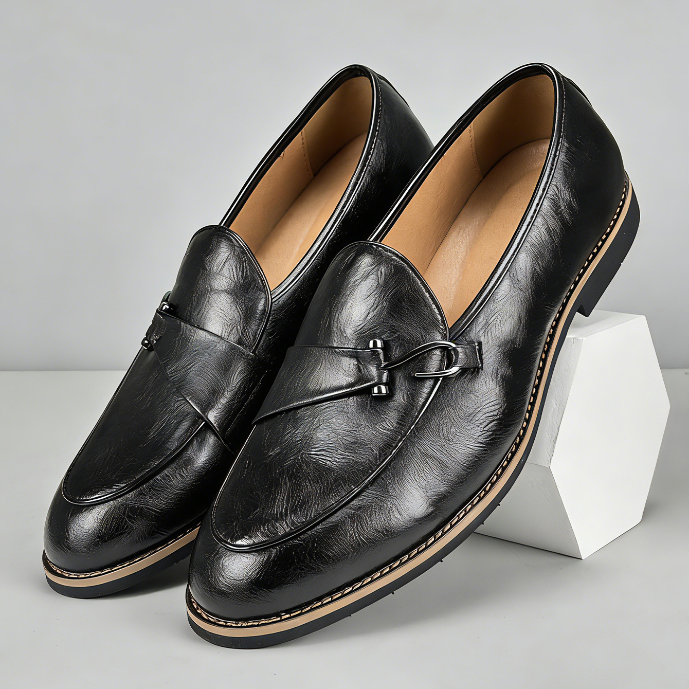 Classic Retro Dress Leather Sh - Men Formal Wear Shoes のレビューと価格