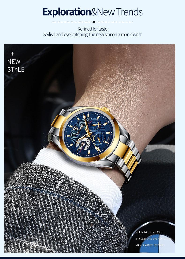 TEVISE men's watch - a busines - Men'S Formal Wear Watches のレビューと価格