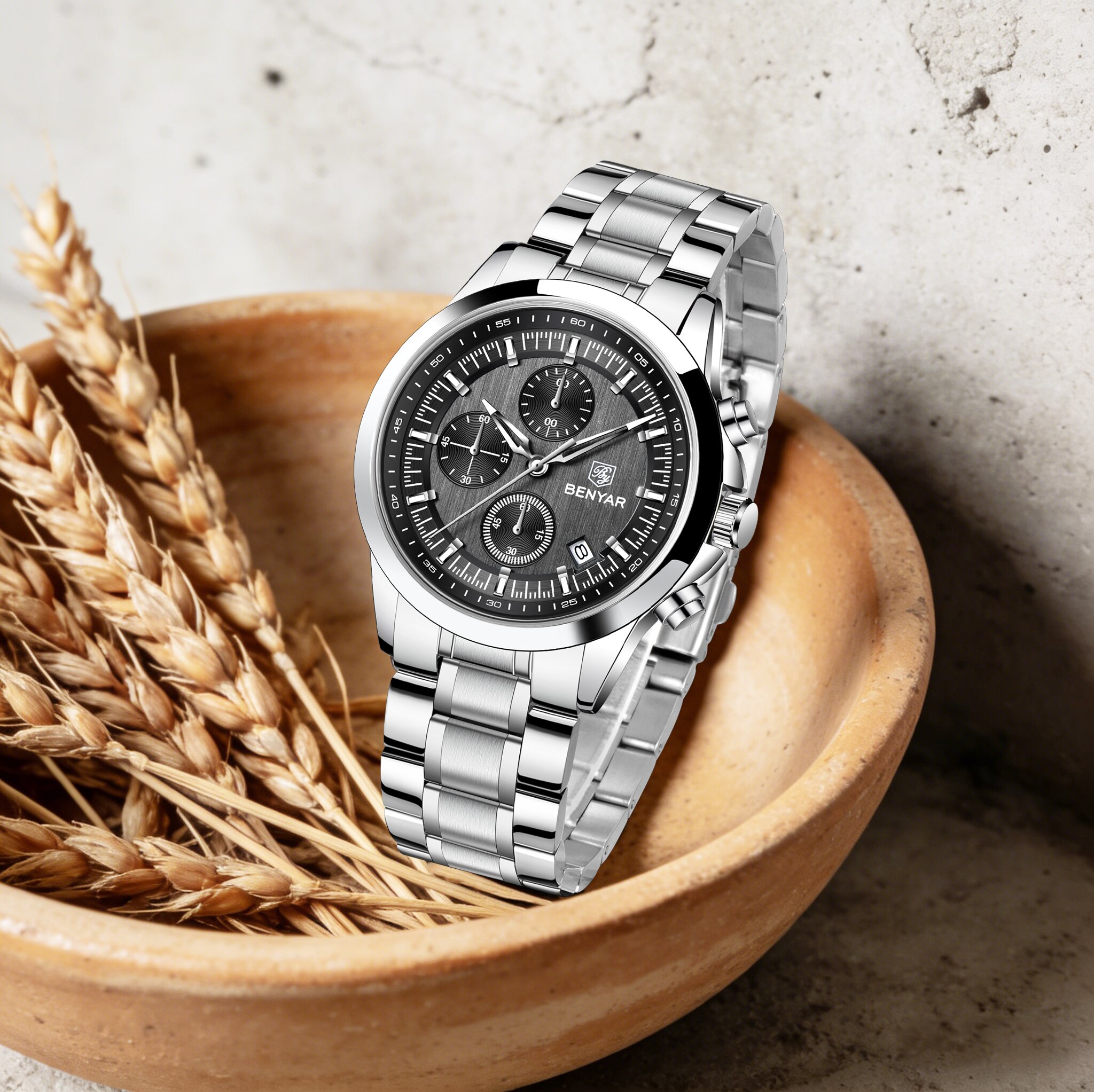 BENYAR Luxury Restrained Men Q - Men'S Formal Wear Watches のレビューと価格