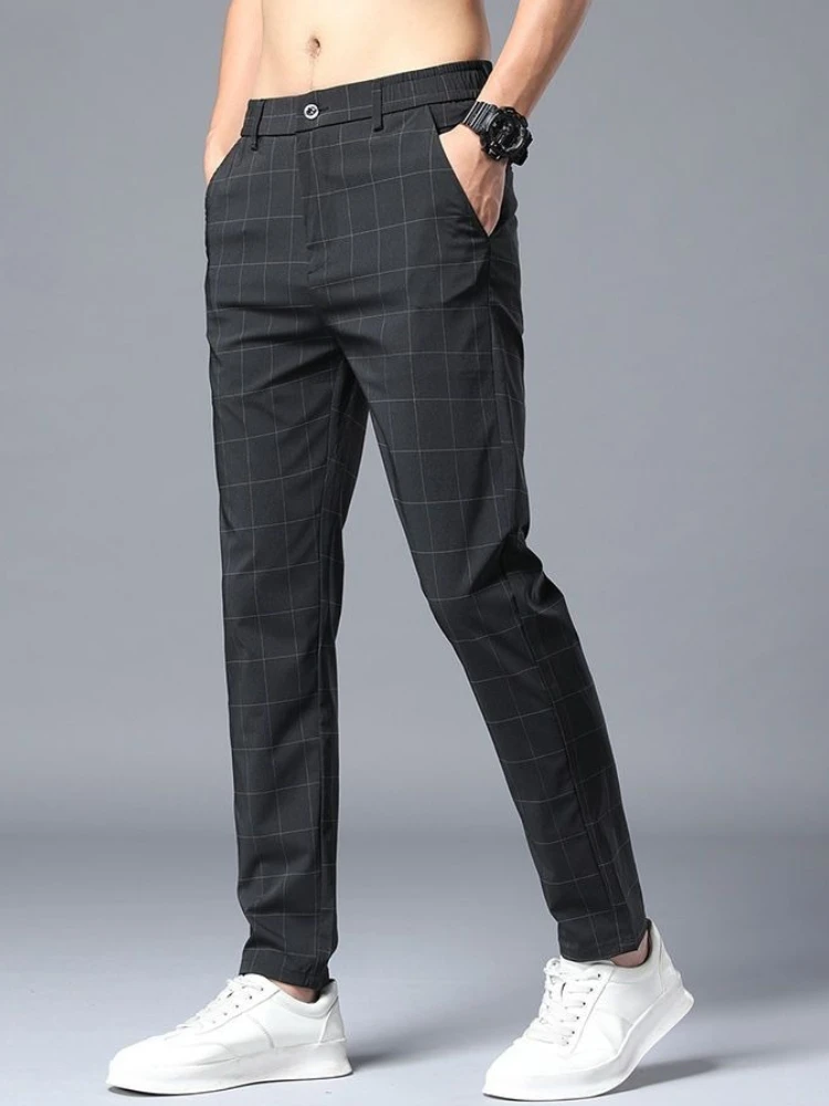 Striped Male Suit Trousers Sum - Men'S Vintage Formal Wear のレビューと価格