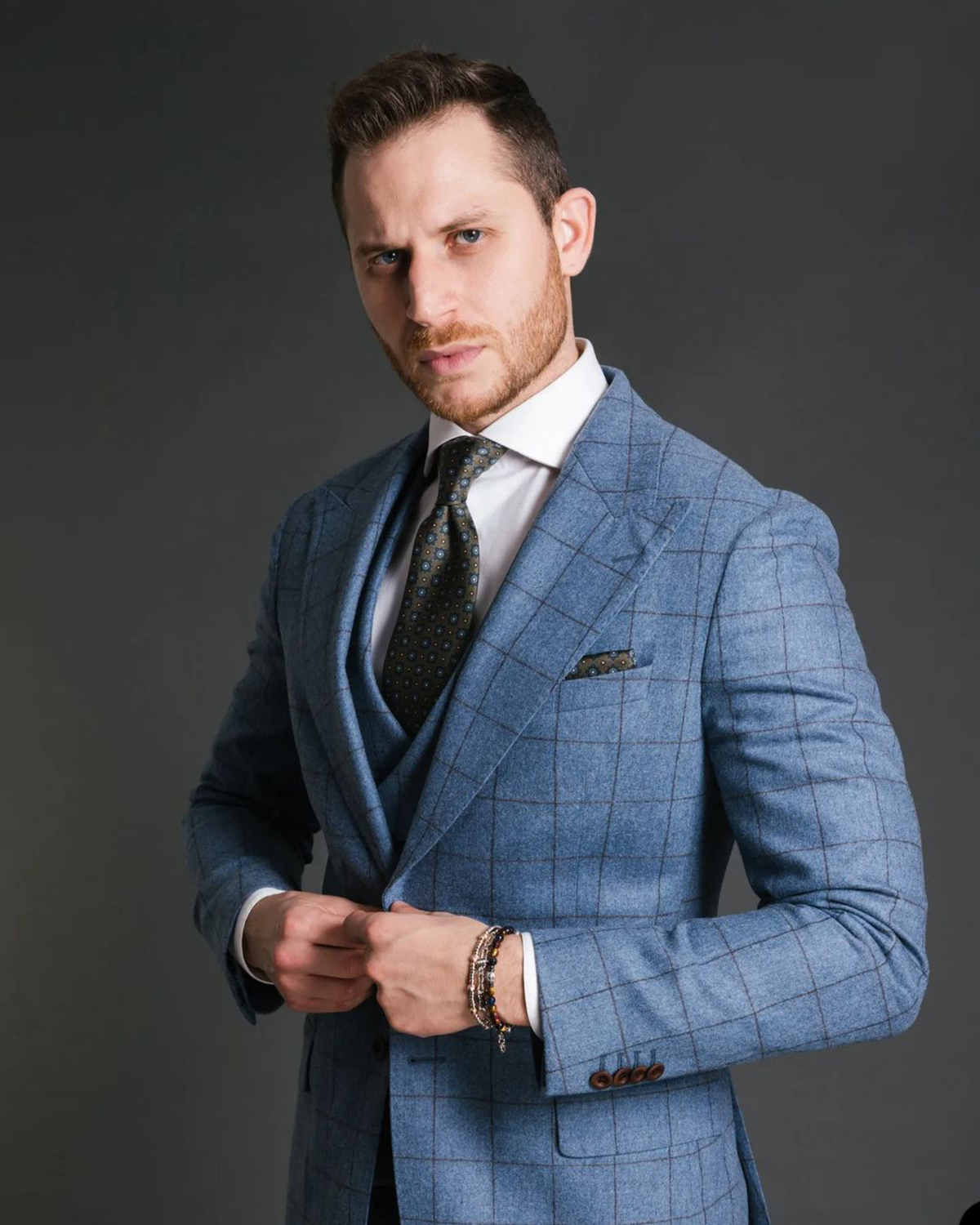 Blue Vintage Men Suit Tailor-M - Men'S Vintage Formal Wear のレビューと価格