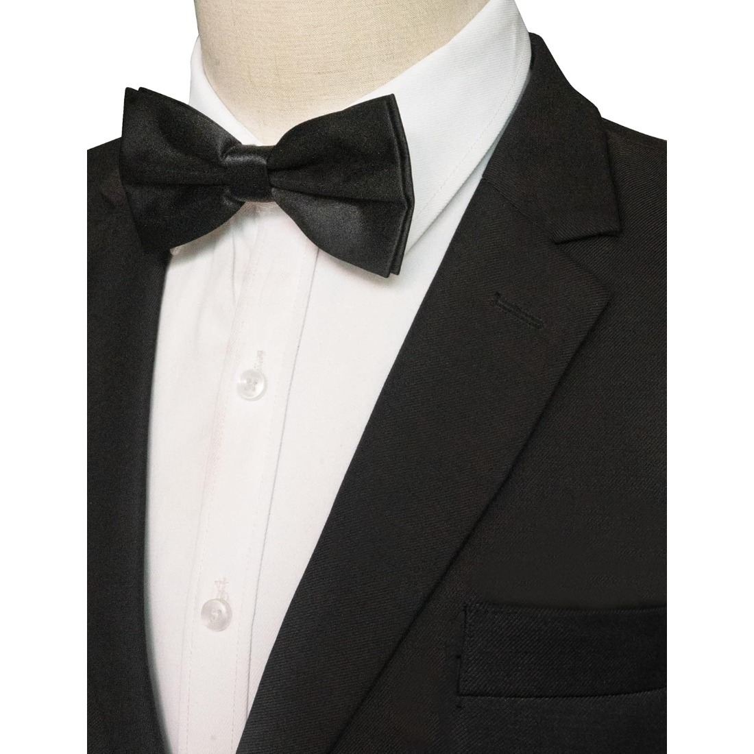 Classic Solid Color Pre-tied B - Men'S Holiday Formal Wear のレビューと価格