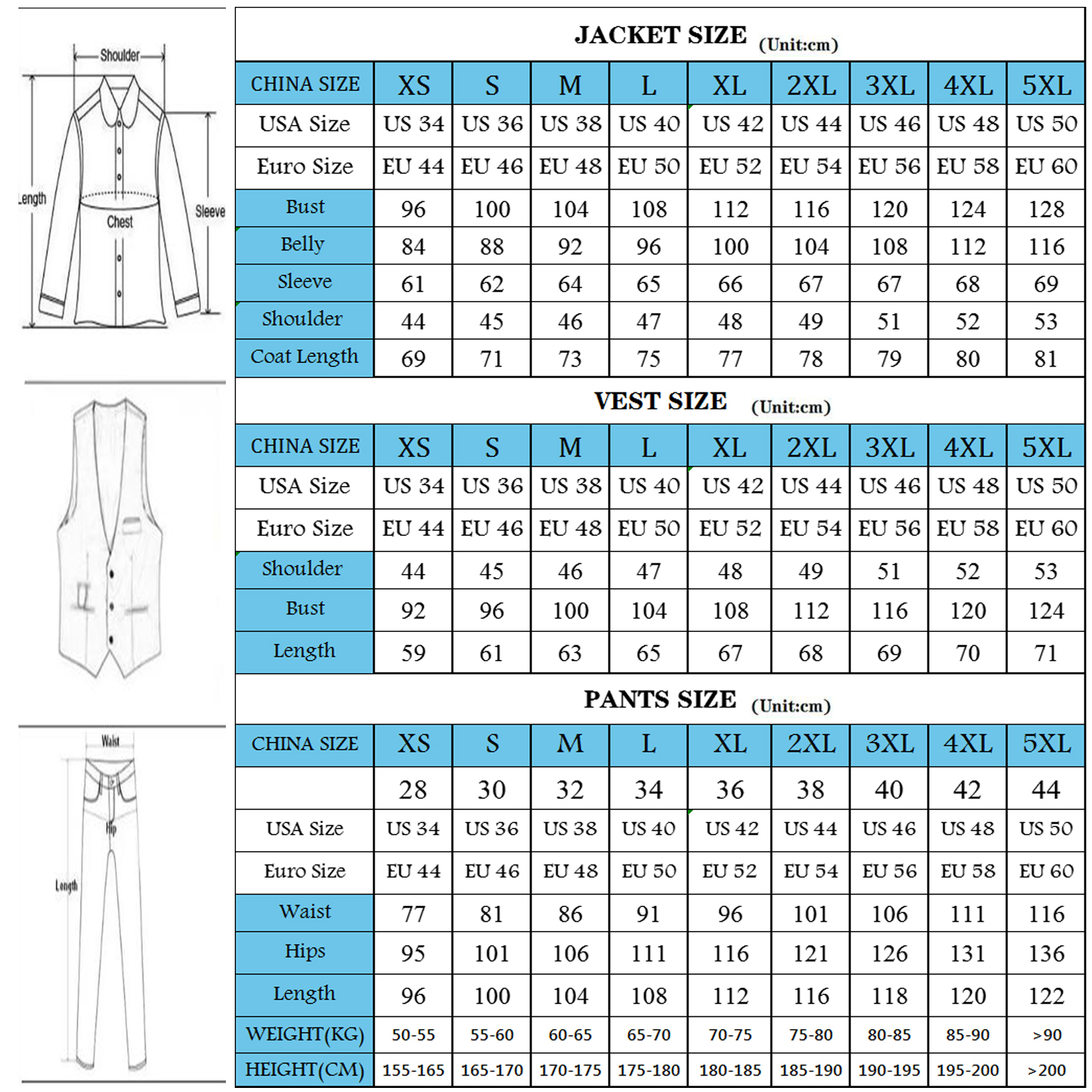 Customized 3 Pieces Suits Men  - Men'S Vintage Formal Wear のレビューと価格