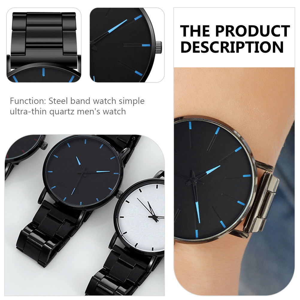 Steel Watch for Men High Quali - Men'S Formal Wear Watches のレビューと価格