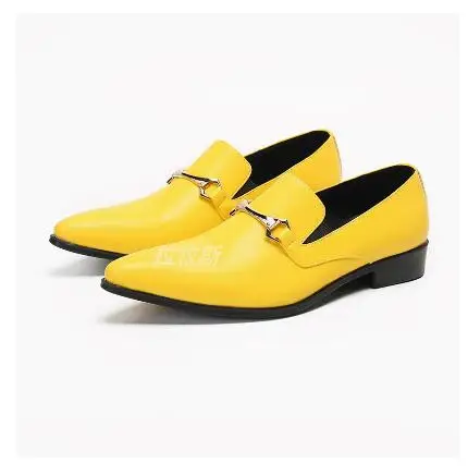 Men's Shoeless Leather Shoes,  - Men Formal Wear Shoes のレビューと価格