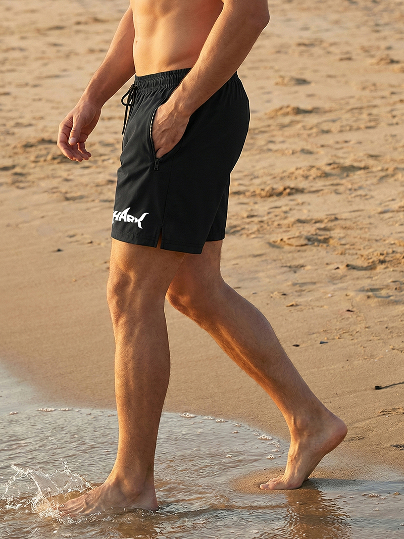 Shark Graphic Men's Board Shor - Men'S Formal Beach Wear のレビューと価格