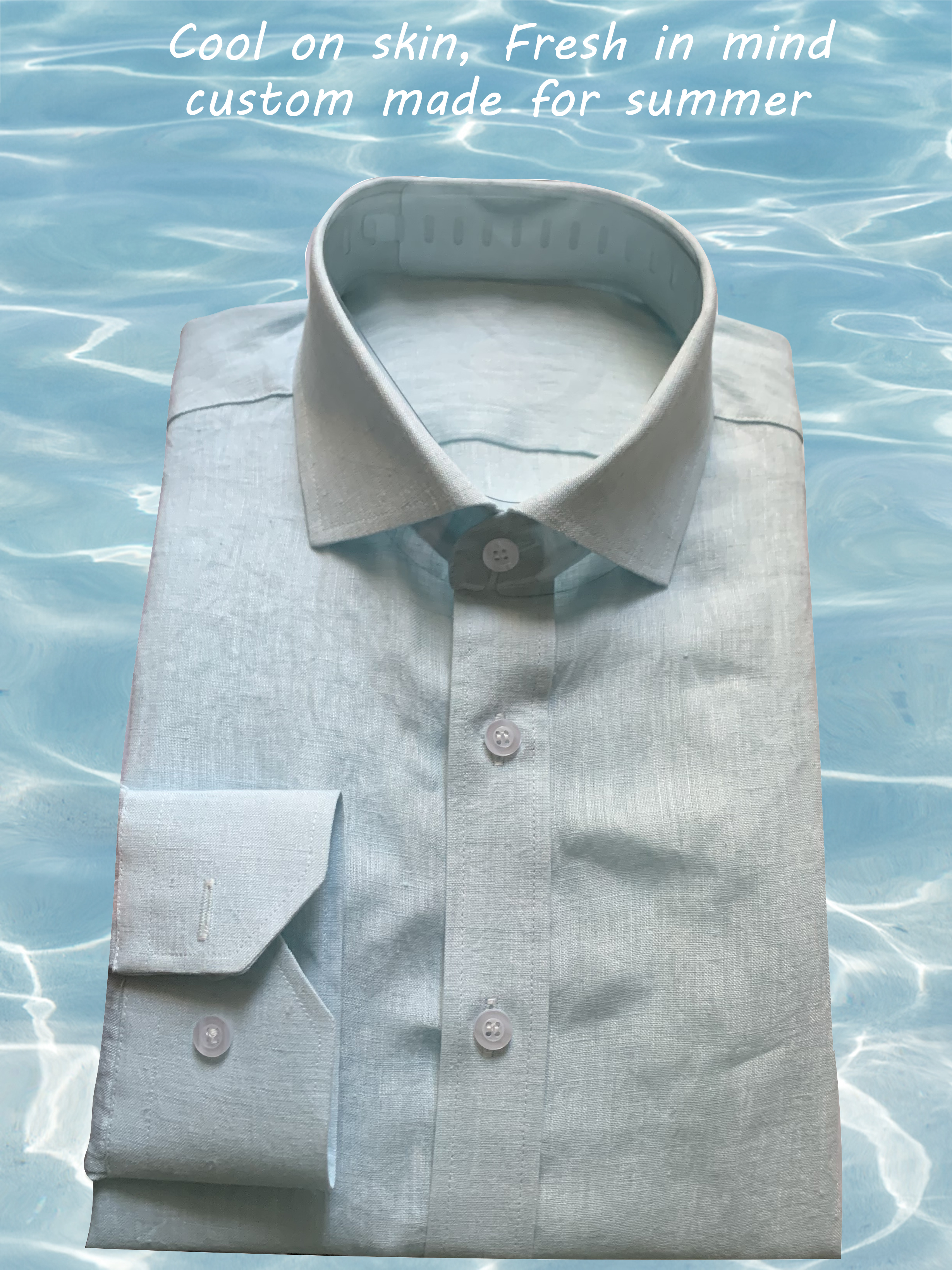 Summer Linen Shirts Custom Mad - Men'S Formal Beach Wear のレビューと価格